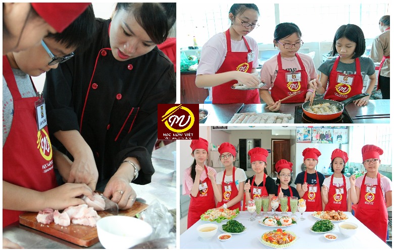 Khóa học Nấu ăn cơ bản và dạy làm bánh dành cho trẻ em hè 2022!